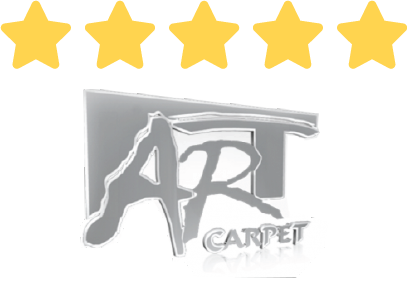 Art Carpet logo with five yellow stars above