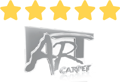 Art Carpet logo with five yellow stars above