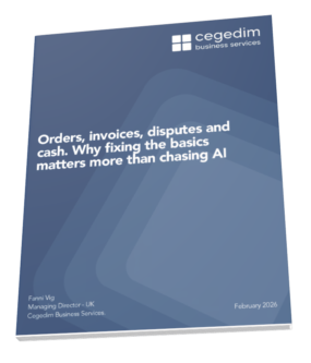 Orders, invoices, disputes, cash and AI report